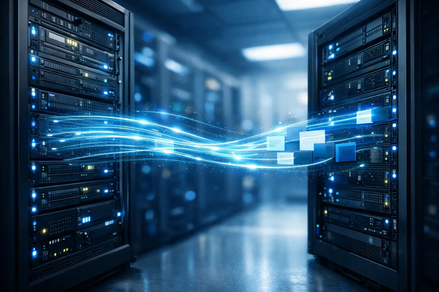 Symbolbild für Umzug und Datenmigration